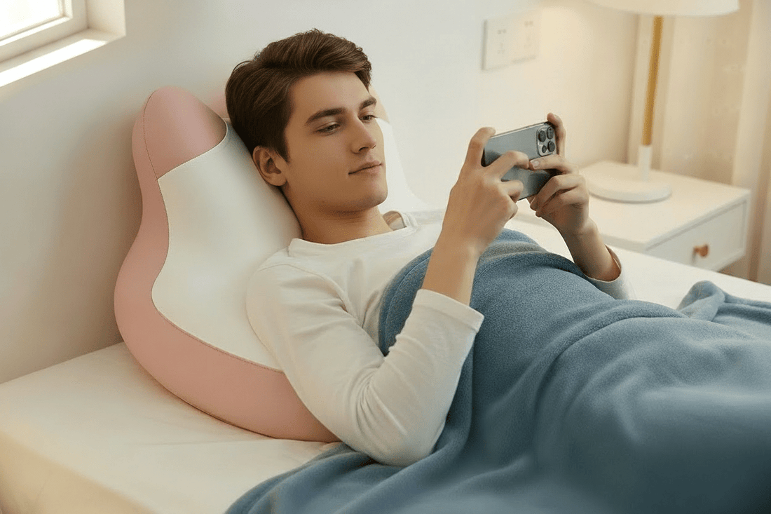 Bed Phone Using Posture Guide: How to Protect Cervical Spine Correctl