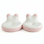 Set of 2 Pink Scroll Pillows - Elevate Your Comfort and Style
