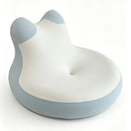 CozyEnjoy Scroll Pillow For Bed -Blue